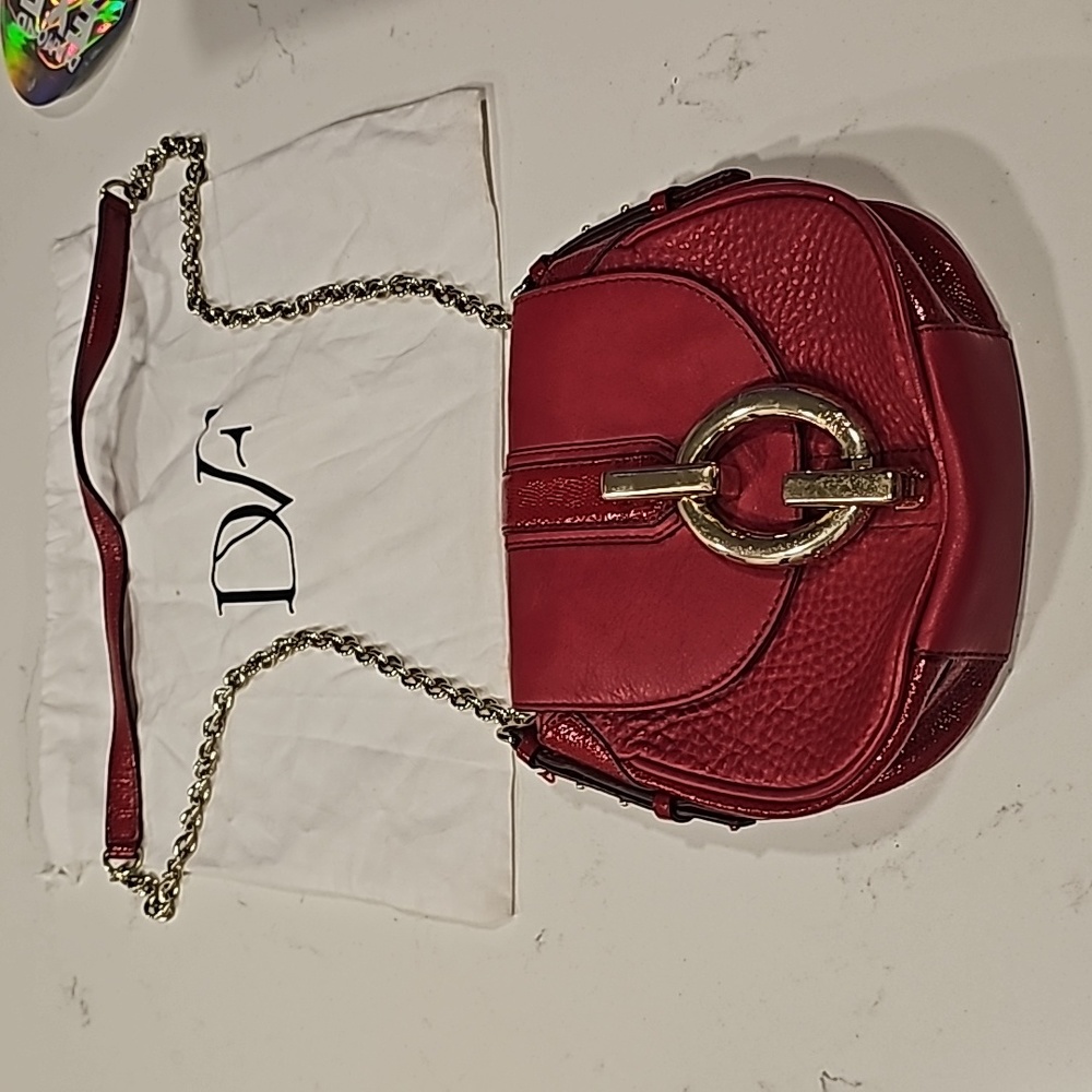 Diane Von Furstenberg Red Purse